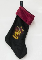 Harry Potter božićna čarapa Gryffindor od plišanog flisa