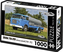 Puzzle Retro-auta Škoda 706 RTH cisterni automobil – 1000 dijelova