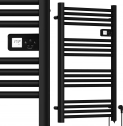 Električni kupaonski radijator Maltec 500 W crni