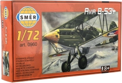 Směr plastic model airplane Avia B-354 in 1:72 scale