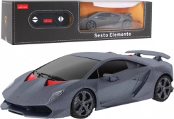 rc sportski automobil 1:24 lamborghini sesto elemento – siva