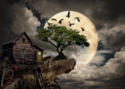 Puzzle ENJOY brvnara na litici 1000 dijelova