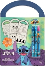 Kreativna bojanka DISNEY STITCH s voštanim bojicama i aktivnostima