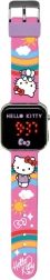 Digitalni LED sat s kalendarom Hello Kitty