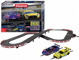 autostaza carrera digital 132 pole to podium 7,6 m s vozilima ferrari 296 gt3 i mercedes-amg gt3 evo