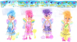 Lutka vila s duginim krilima i dodacima