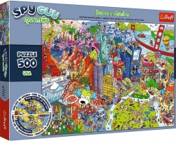 Puzzle Spy Guy Lost Items USA 500 dijelova