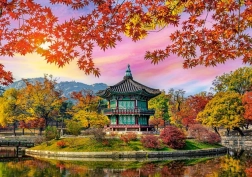 Puzzle Palača Gyeongbokgung, Južna Koreja 500 dijelova