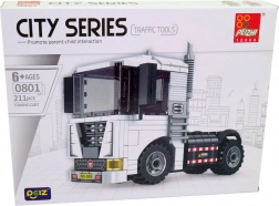 Mali mehaničar – tegljač građevni set (211 dijelova)