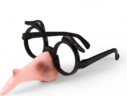 Vještičji nos s naočalama