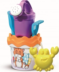 ANDRONI set za pijesak razigrana mačkica s kanticom – mali, 6-dijelni