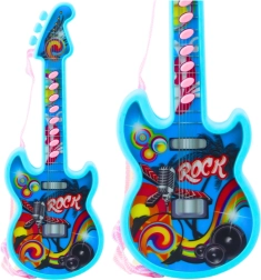 Električna gitara za djecu melodije ljestvica solmizacija plava