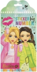 Naljepnice po brojevima za djevojčice