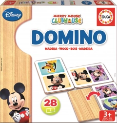 Drveno domino Mickey i Minnie