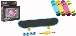 Prstni skateboard s dodatnom opremom 9 cm