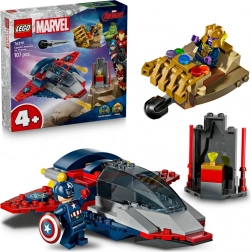 lego marvel kapetan amerika vs thanos set za djecu 4+