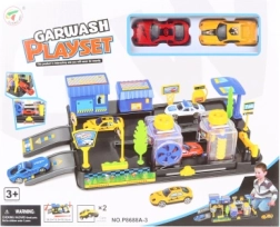 Autopraonica za autiće sa stanicom i 2 sportska automobila