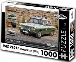 Puzzle RETRO-AUTA VAZ 21011 Volkspolizei (1975) – 1000 dijelova