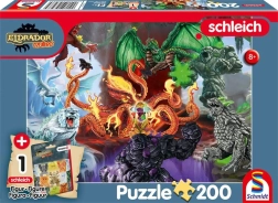Puzzle Eldrador: zla stvorenja 200 dijelova + figurica SCHLEICH