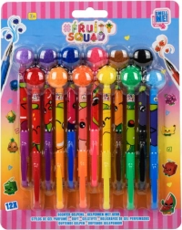 Mirisave gel olovke s puficom 12 kom