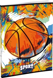 Zapisnička knjiga A4, crtana, 96 listova – mix 16 motiva