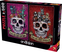 Puzzle Halloween 2×500 dijelova ANATOLIAN