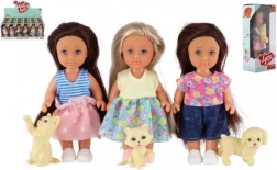 Lutkica s ljubimcem 12 cm u kutiji, 3 vrste