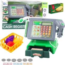 Dječja blagajna s dodacima sa svjetlima i zvukovima – zelena