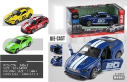 Metalni auto na navijanje s prugama