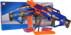 Mega karabin BLAZE STORM na pjenaste metke – plavi, automatski blaster