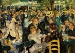 Puzzle Ples u Moulin de la Galette 3000 dijelova