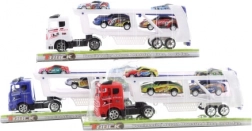 Kamion sa trkaćim autima, 3 boje
