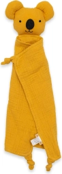 Pokrivač od muslina New Baby Koala senf boje