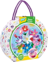 Kreativni koferić s peglačim perlicama Flower Factory 2000 kom