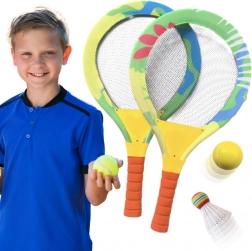 Woopie plažne rekete za badminton – dječji set
