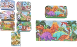 Slagalica 60 kom u limenoj kutijici