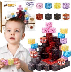 3D magnetski građevinski set – 74 komada