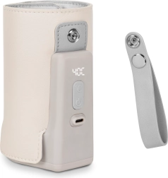 Bežični grijač bočica LIONELO Thermup Go Plus Beige Sand
