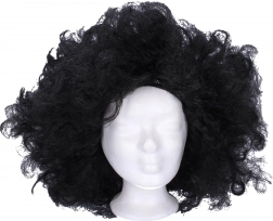 crna perika za karneval i tematske zabave