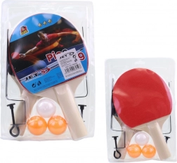 Set za stolni tenis s 3 loptice i mrežom