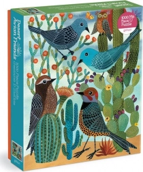 Galison puzzle Pustinjski ptičji prijatelji 1000 dijelova