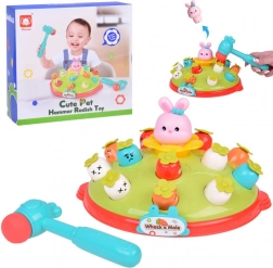 Udari čekićem - igra s mrkvicama i zečićem