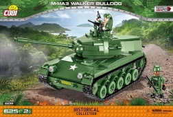 Konstrukcijski set tenka M41A3 Walker Bulldog – laki američki izviđački tenk