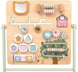 Drvena activity board farma za djecu 2+