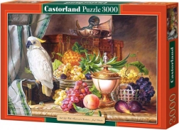 Puzzle 3000 komada Mrtva priroda s papagajem, Josef Schuster