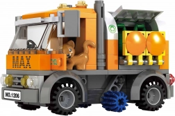 Kompatibilna građevna kocka set smetlari 157 kom BLOXO