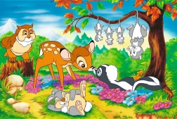 Puzzle Bambi i šumski prijatelji 160 dijelova