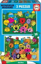 Puzzle EDUCA Monsieur Madame 2×20 dijelova