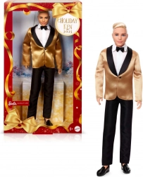 Kolekcionarska lutka BARBIE Ken Holiday 2025