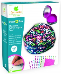 Stick & Fun - škrinjica za nakit u obliku srca